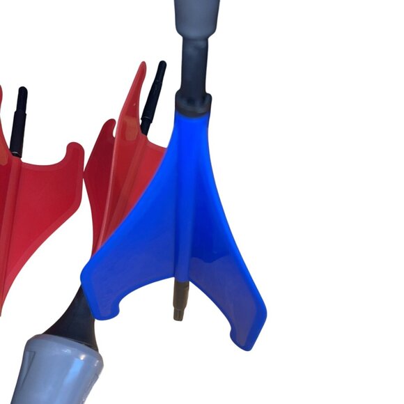 Lawn Darts Set Of 4 In Blue & Red With Weighted Tips For Outdoor Games - Picture 11 of 14